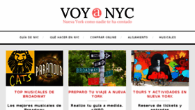 What Voyanyc.com website looked like in 2017 (7 years ago)