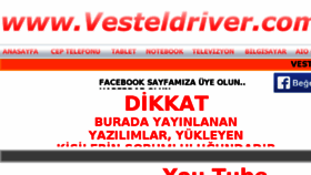 What Vesteldriver.com website looked like in 2017 (7 years ago)