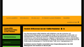 What Vielfalt-mediathek.de website looked like in 2017 (7 years ago)