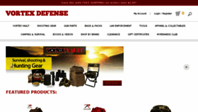 What Vortexdefense.com website looked like in 2017 (6 years ago)