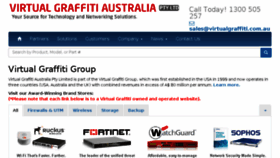What Virtualgraffiti.com.au website looked like in 2017 (7 years ago)
