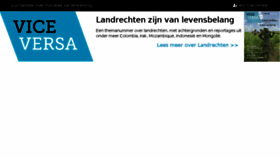 What Viceversaonline.nl website looked like in 2017 (7 years ago)