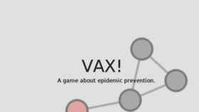 What Vax.herokuapp.com website looked like in 2017 (6 years ago)