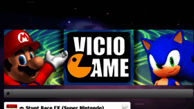 What Viciogameblog.com website looked like in 2017 (7 years ago)