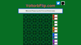 What Voltorbflip.com website looked like in 2017 (6 years ago)