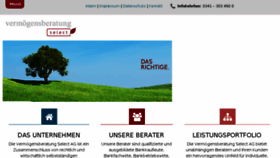 What Vb-select.de website looked like in 2017 (9 years ago)
