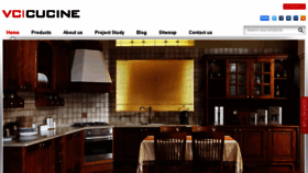 What Vccucine.com website looked like in 2017 (6 years ago)