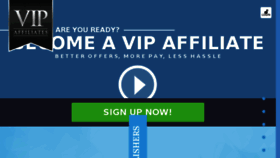 What Vipaffiliates.com website looked like in 2017 (6 years ago)