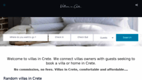 What Villasincrete.net website looked like in 2017 (6 years ago)