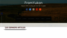 What Voyage-yukon.net website looked like in 2017 (6 years ago)