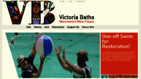 What Victoriabaths.org.uk website looked like in 2017 (6 years ago)