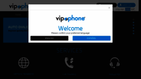 What Vip2phone.com website looked like in 2017 (6 years ago)
