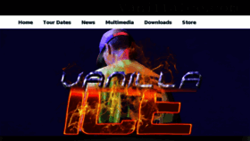 What Vanillaice.com website looked like in 2017 (6 years ago)