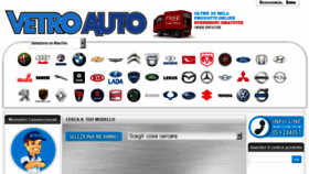 What Vetroauto.it website looked like in 2017 (6 years ago)