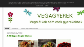 What Vegagyerek.hu website looked like in 2017 (6 years ago)
