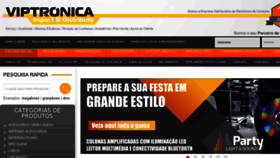 What Viptronica.com website looked like in 2017 (6 years ago)