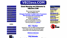 What Vb2java.com website looked like in 2017 (6 years ago)
