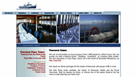 What Vancouvercruises.com website looked like in 2017 (6 years ago)