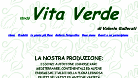 What Vivaiovitaverde.it website looked like in 2017 (6 years ago)