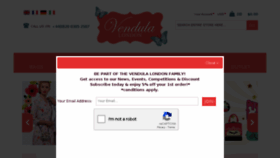 What Vendula.co.uk website looked like in 2017 (6 years ago)