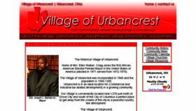 What Villageofurbancrestoh.us website looked like in 2017 (6 years ago)