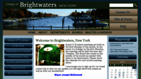 What Villageofbrightwaters.com website looked like in 2017 (6 years ago)
