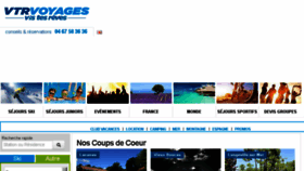 What Vtr-voyages.fr website looked like in 2017 (6 years ago)
