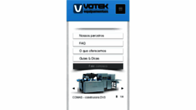 What Votek.com.br website looked like in 2017 (6 years ago)