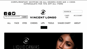 What Vincentlongo.com website looked like in 2017 (6 years ago)
