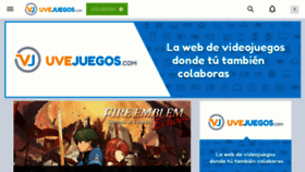 What Viciojuegos.com website looked like in 2017 (6 years ago)