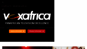 What Voxafrica.com website looked like in 2017 (6 years ago)