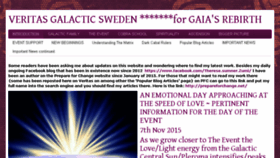 What Veritasgalacticsweden.net website looked like in 2017 (6 years ago)