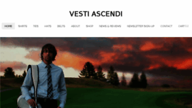 What Vestiascendi.com website looked like in 2017 (6 years ago)