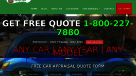 What Vbuycars.com website looked like in 2017 (6 years ago)