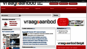 What Vraagenaanbod.com website looked like in 2017 (6 years ago)
