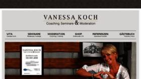 What Vanessakoch-training.de website looked like in 2017 (6 years ago)