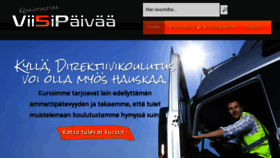 What Viisipaivaa.fi website looked like in 2017 (6 years ago)