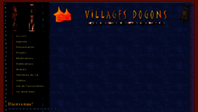 What Villages-dogons.org website looked like in 2017 (6 years ago)