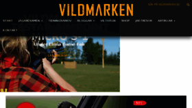 What Vildmarken.se website looked like in 2017 (6 years ago)