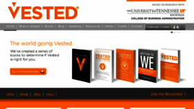 What Vestedway.com website looked like in 2017 (6 years ago)