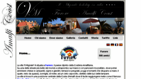 What Villailmignale.it website looked like in 2017 (6 years ago)
