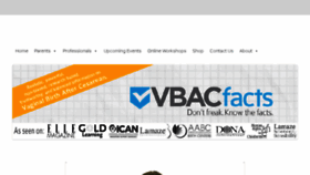 What Vbacfacts.com website looked like in 2017 (6 years ago)