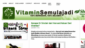 What Vitaminsemulajadi.com website looked like in 2017 (6 years ago)