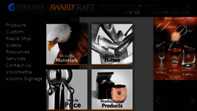 What Visionsawardcraft.com website looked like in 2017 (6 years ago)