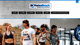 What Venicebeach-fitness.de website looked like in 2017 (6 years ago)