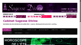 What Voyance-sagesse-divine.com website looked like in 2017 (6 years ago)