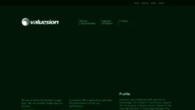 What Valuesion.com website looked like in 2017 (6 years ago)