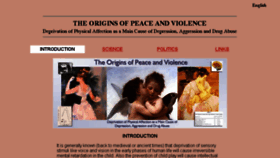 What Violence.de website looked like in 2017 (6 years ago)