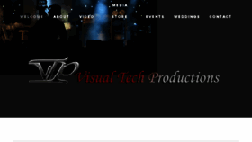 What Visualtechproductions.com website looked like in 2017 (6 years ago)