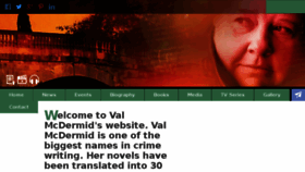 What Valmcdermid.com website looked like in 2017 (6 years ago)